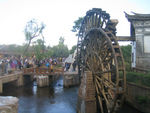 The water wheel in old Lijiang